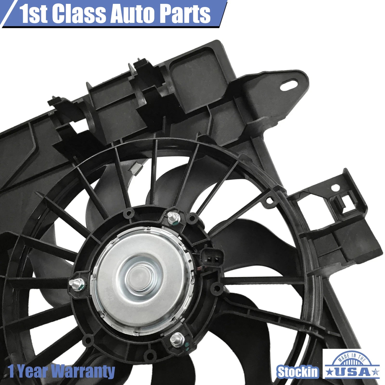 Radiator Cooling Fan Assembly for Chevy Equinox Pontiac Torrent (2006–2008)