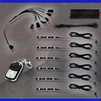 6pcs RGB LED Light Kit for Motorcycle (Universal)