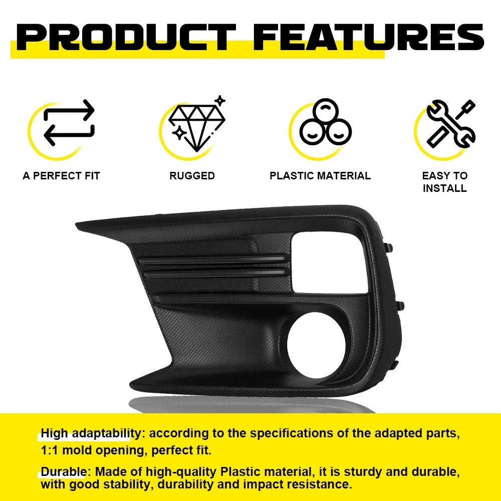 Fog Light Covers Bezel Grill for Subaru WRX STI (2018–2021) EPY