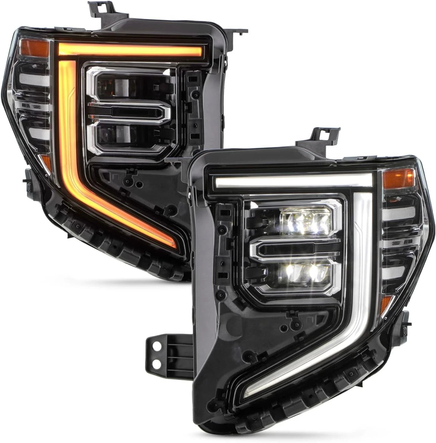 Full LED Headlights Pair for GMC Sierra 1500 SLT Denali (2022–2025)