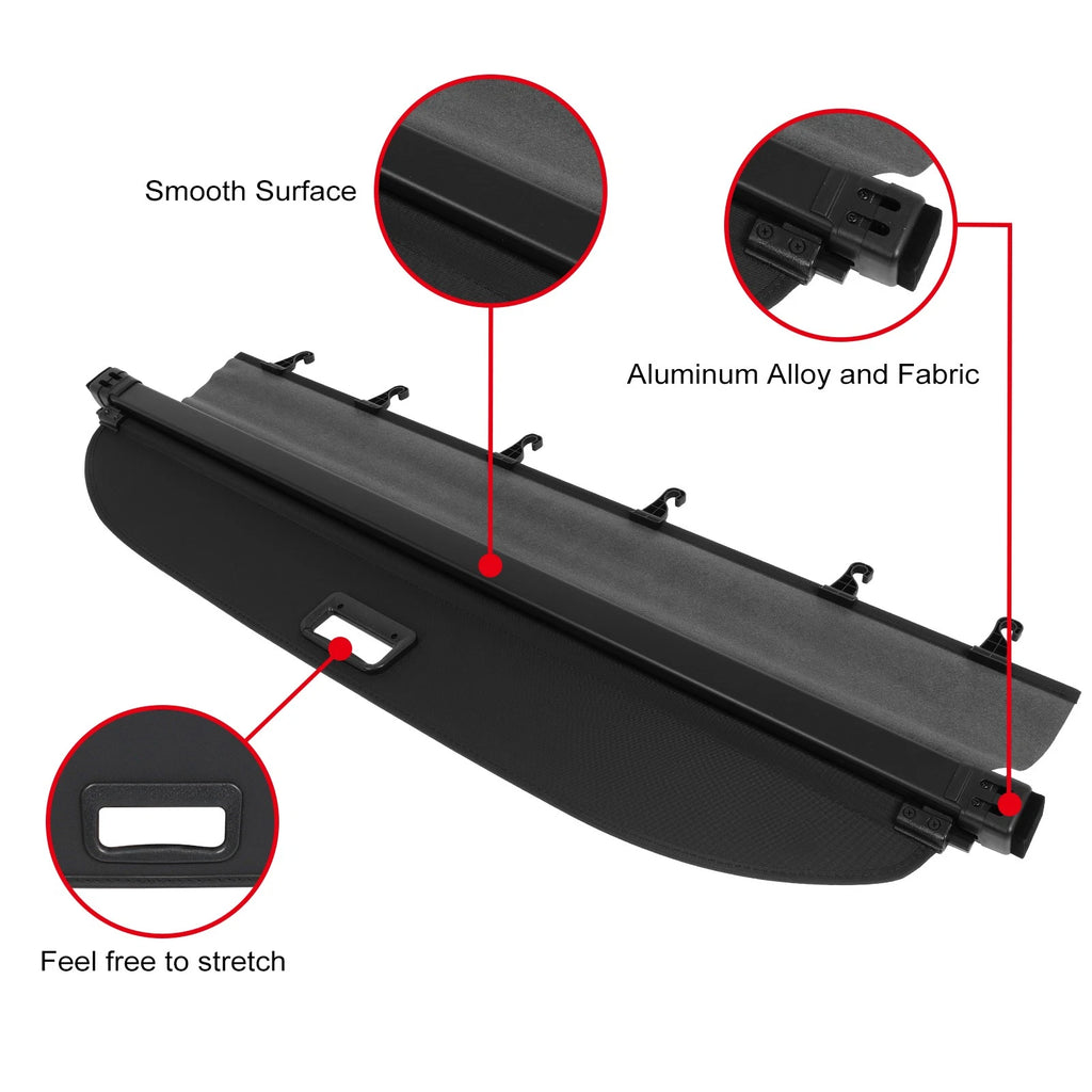 Retractable Rear Cargo Security Trunk Cover for Subaru Forester (2025)