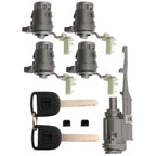 Ignition Switch Cylinder Door Lock & Keys for Honda Civic CR-V