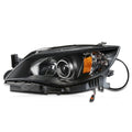 Projector Headlight for Subaru Impreza (2008–2011) - Driver Side, Black Housing