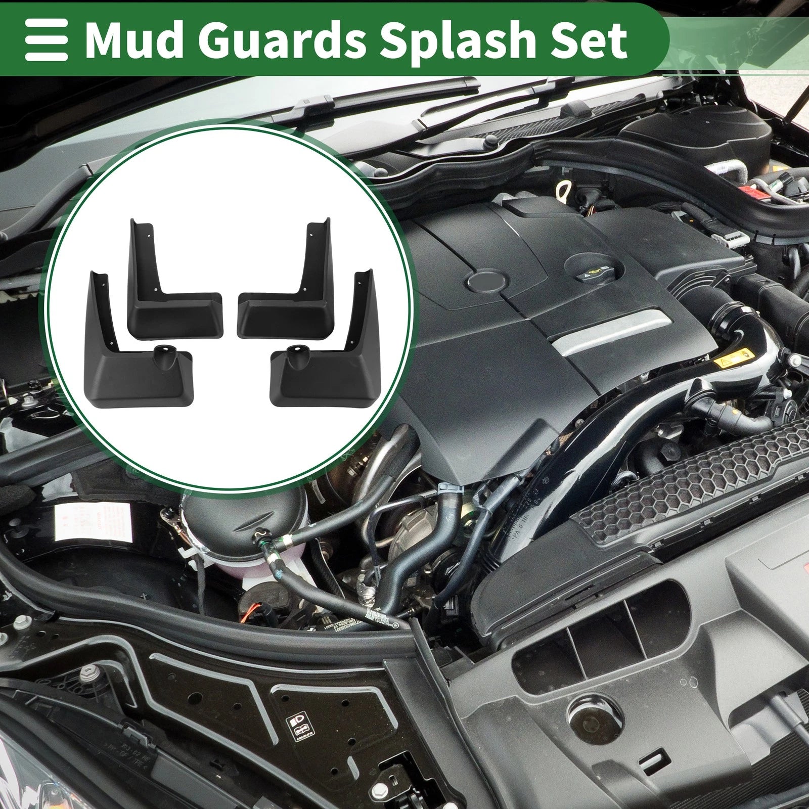 Mud Flaps Splash Guards for Lexus UX (2019–2023)