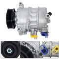A/C Compressor for Audi A4 A6 Q7 L4 2.0L (2016–2020)