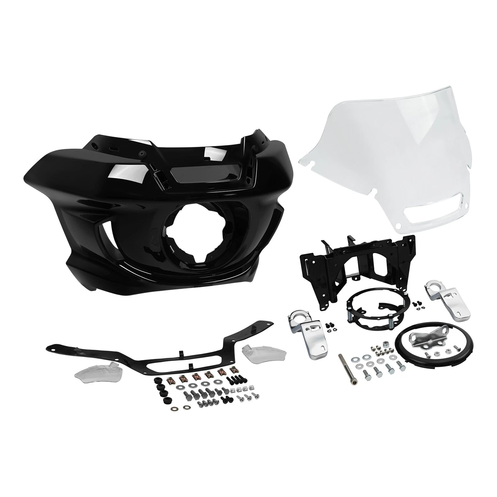 Headlight Fairings Windshield Mount Brackets for Harley Low Rider ST (2022–2025)