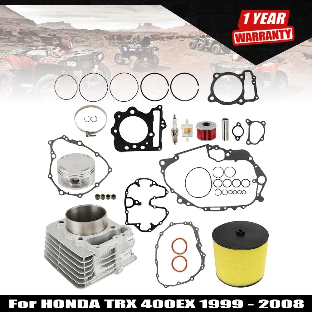 Big Bore Piston Ring Kit for Honda TRX400EX SporTrax (1999-2008)