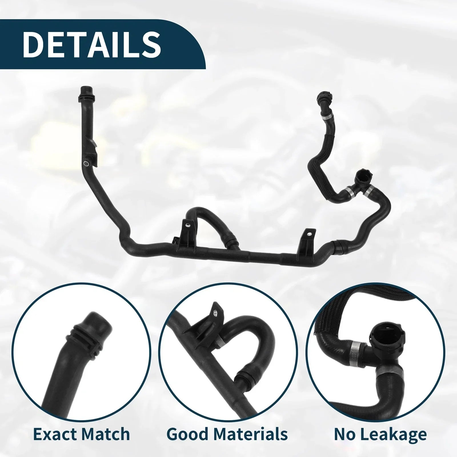 4-Way Water Hose Assembly 3.0L for BMW 335i (2007-2010)