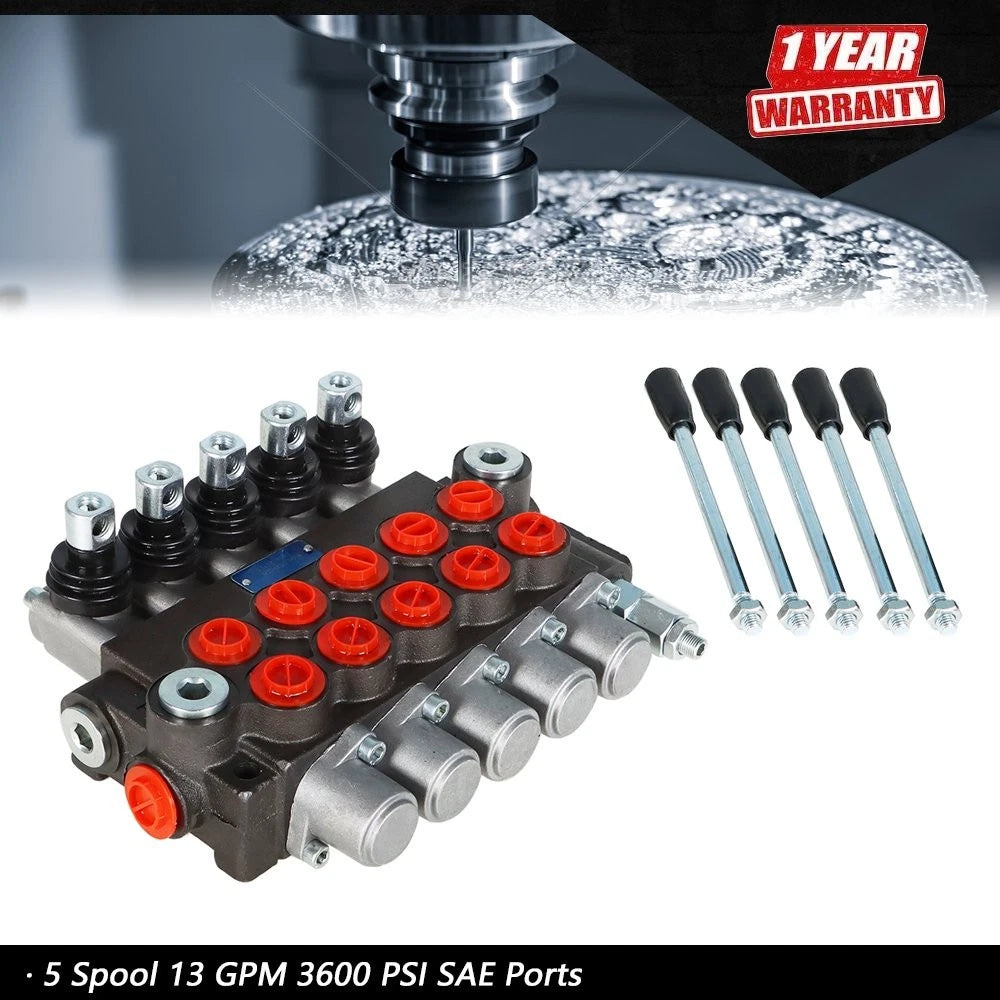 5 Spool Hydraulic Control Valve for Make Model