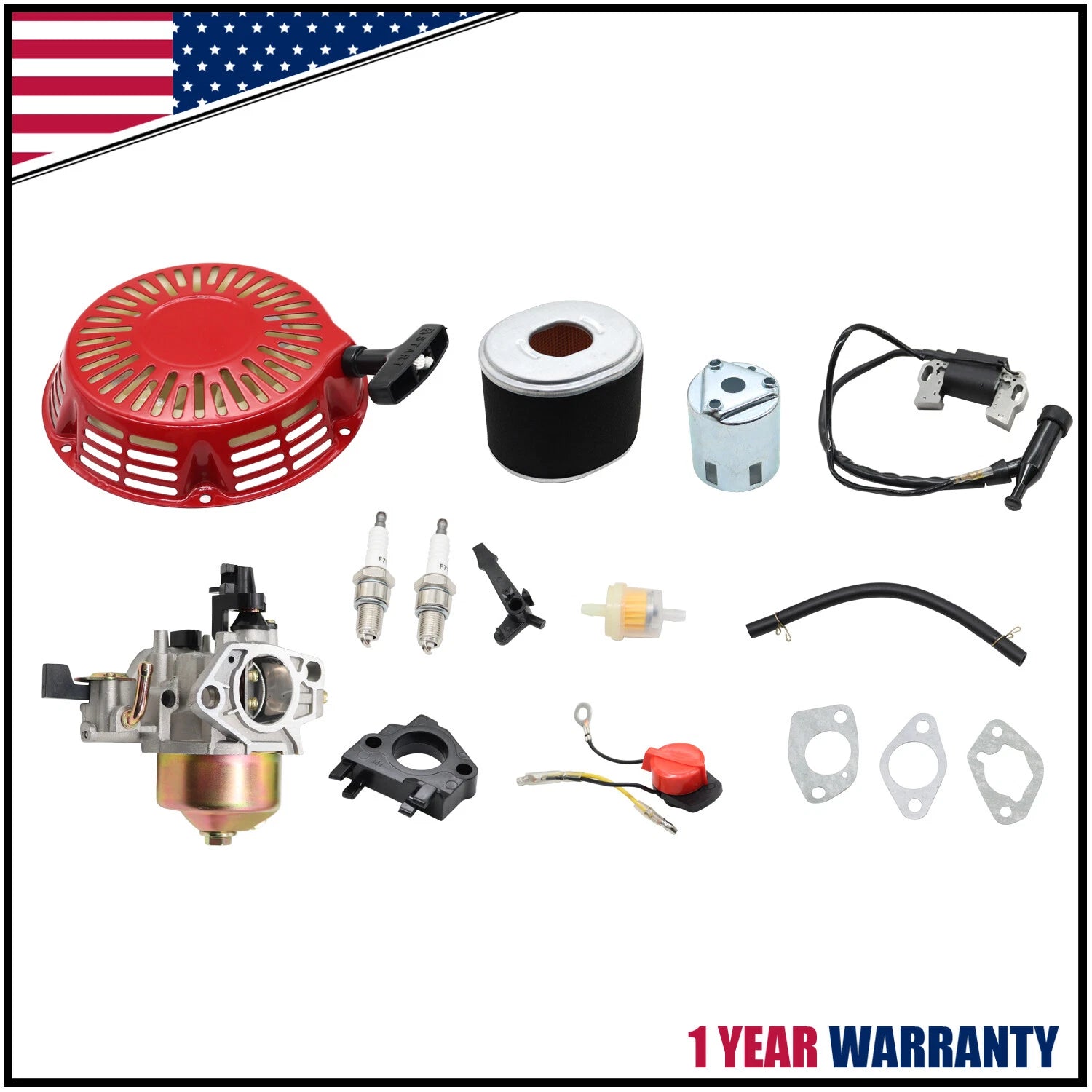 Carburetor Kit for Honda GX340 GX390 11HP 13HP