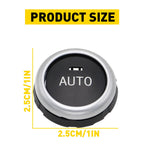 AC Climate Control Knob Button Cover for BMW 5 Series 2010-2016