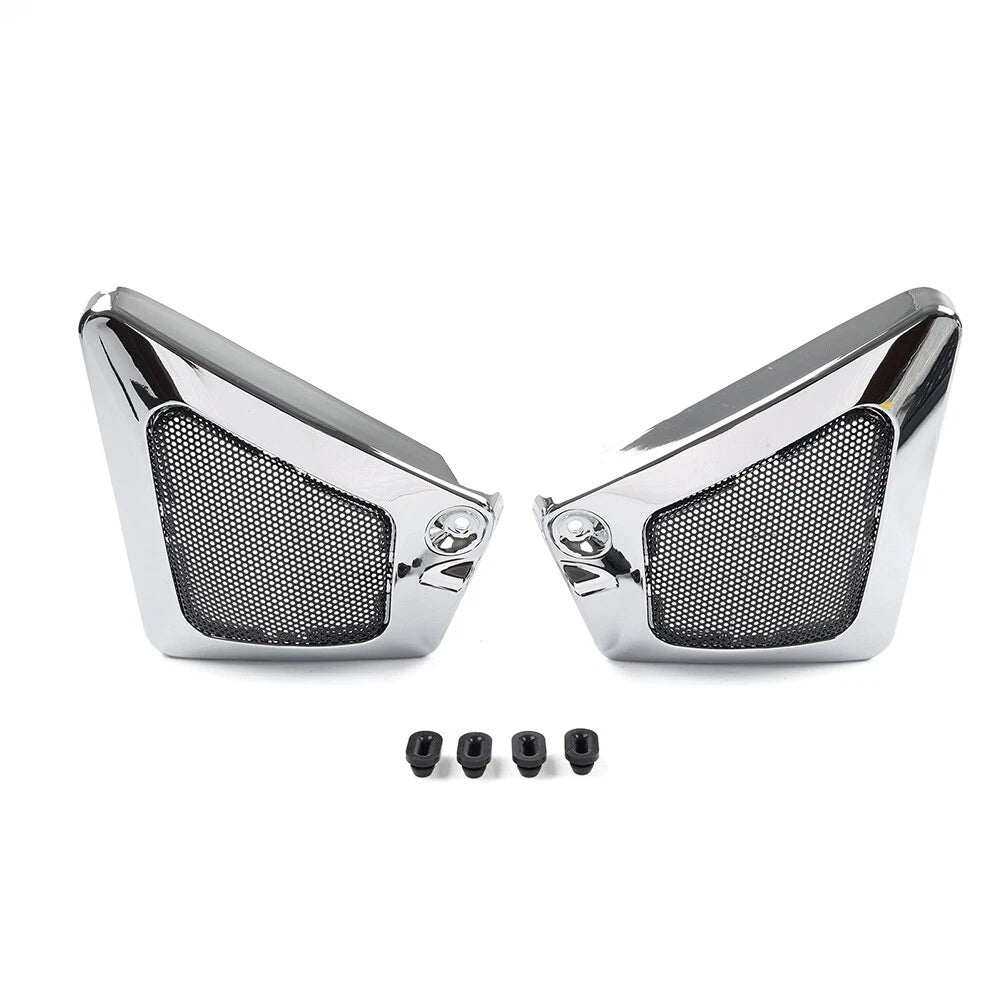 Pair Airbox Frame Neck Side Intake Covers for Harley V-Rod VRSCX VRSCA (2002–2017)