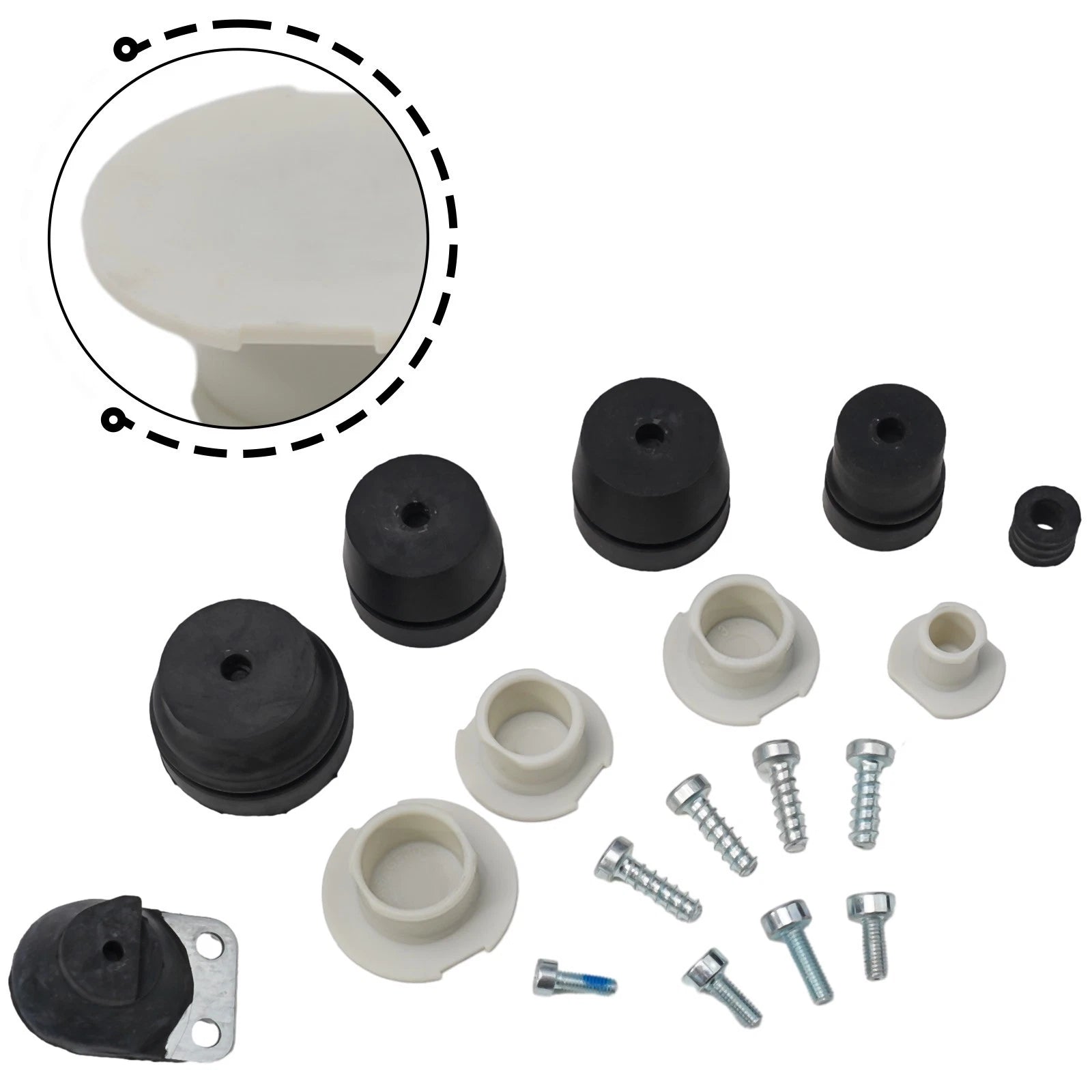 Set of 2 Annular Buffer Mounts for MS650 MS660