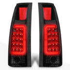 3D LED C-Bar Tail Light for Chevy C/K Pickup (1988–2000) Tinted