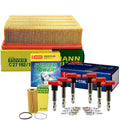 Set of 6 Iridium Power Spark Plugs for Audi V6 BKH