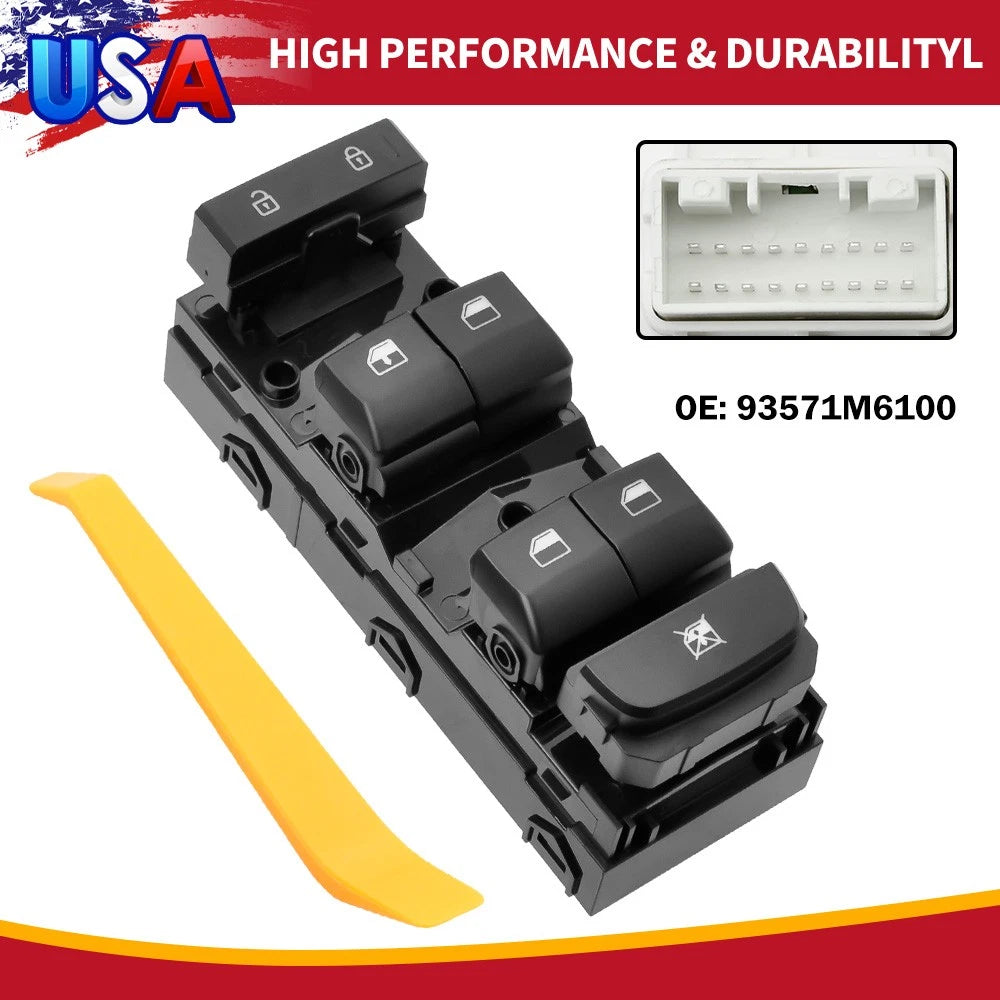 Master Power Window Control Switch for Kia Forte (2019–2021)
