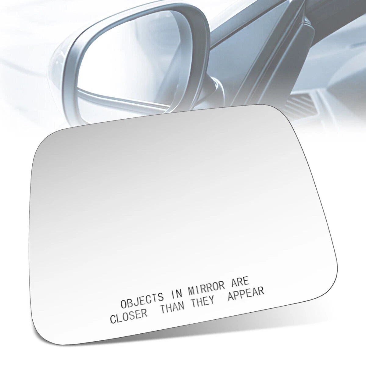 Side Door Mirror Glass for Isuzu Rodeo/Passport (1991–1997) Convex Lens Right