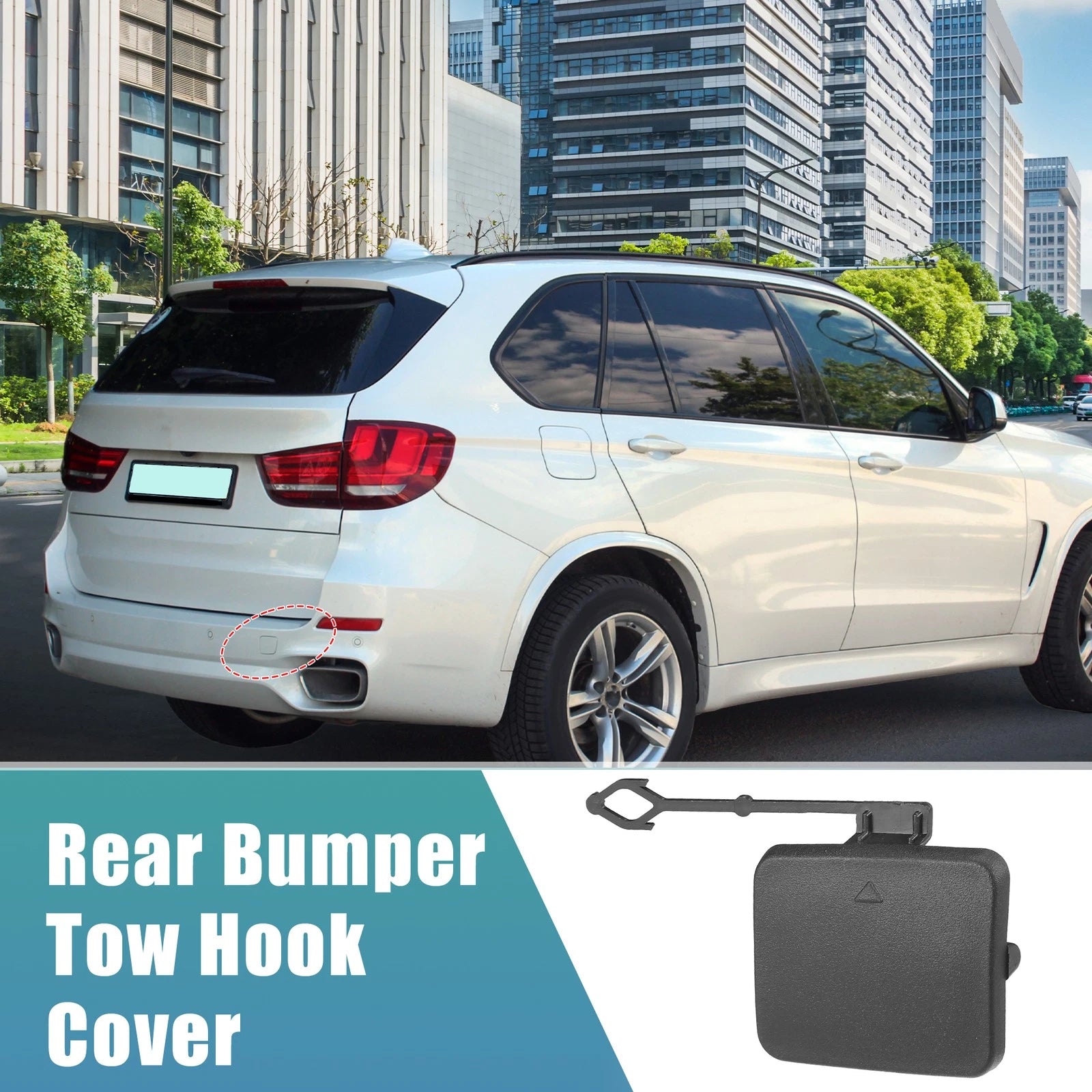 Tow Hook Cover for BMW X5 E70 (2007–2010) No. 51127158447