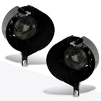 Fog Lights for Nissan Frontier (2005–2015) OE Style Chrome Smoke Lens Pair