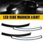 LED Smoked Front Rear Side Marker Signal Lights for Chevy Corvette C7 (2014–2019)
