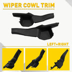 Set of 2 Windshield Wiper Cowl Cover Trim for Honda CR-V (2017–2022)