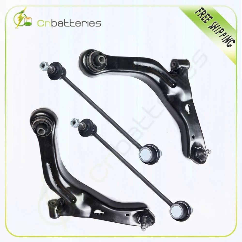 4X Front Lower Control Arm + Sway Bar End Link for Ford Escape Mazda Tribute (2001–2012)