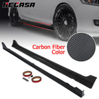 Side Skirt Splitter for Honda Accord Sedan (2013–2017) JDM MD Carbon Fiber