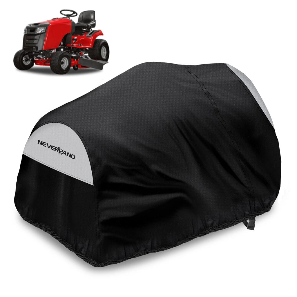 Lawn Mower Tractor Cover for Decks up to 72" (UV, Dust, Snow, Waterproof)