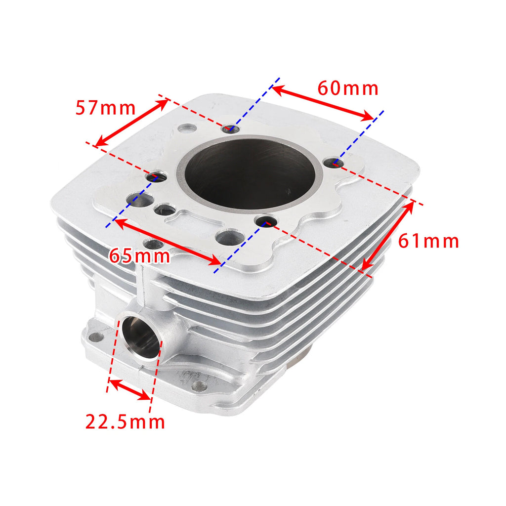 Cylinder Piston Top End Kit for Chinese 200cc ATV Quad Dirt Bike (Loncin CG200 A9)