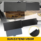 Sun Visor Extension for Truck Front Side Window