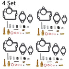 Set of 4 Carburetor Repair Kits for International Farmall IH H O4 W4 I4 HV Tractor