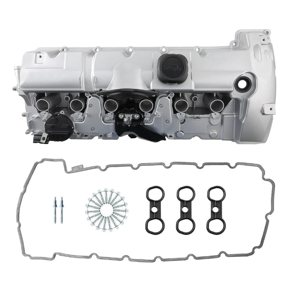 Aluminum Valve Cover with Gasket for BMW 1 Series, 3 Series, 5 Series (2007–2013)