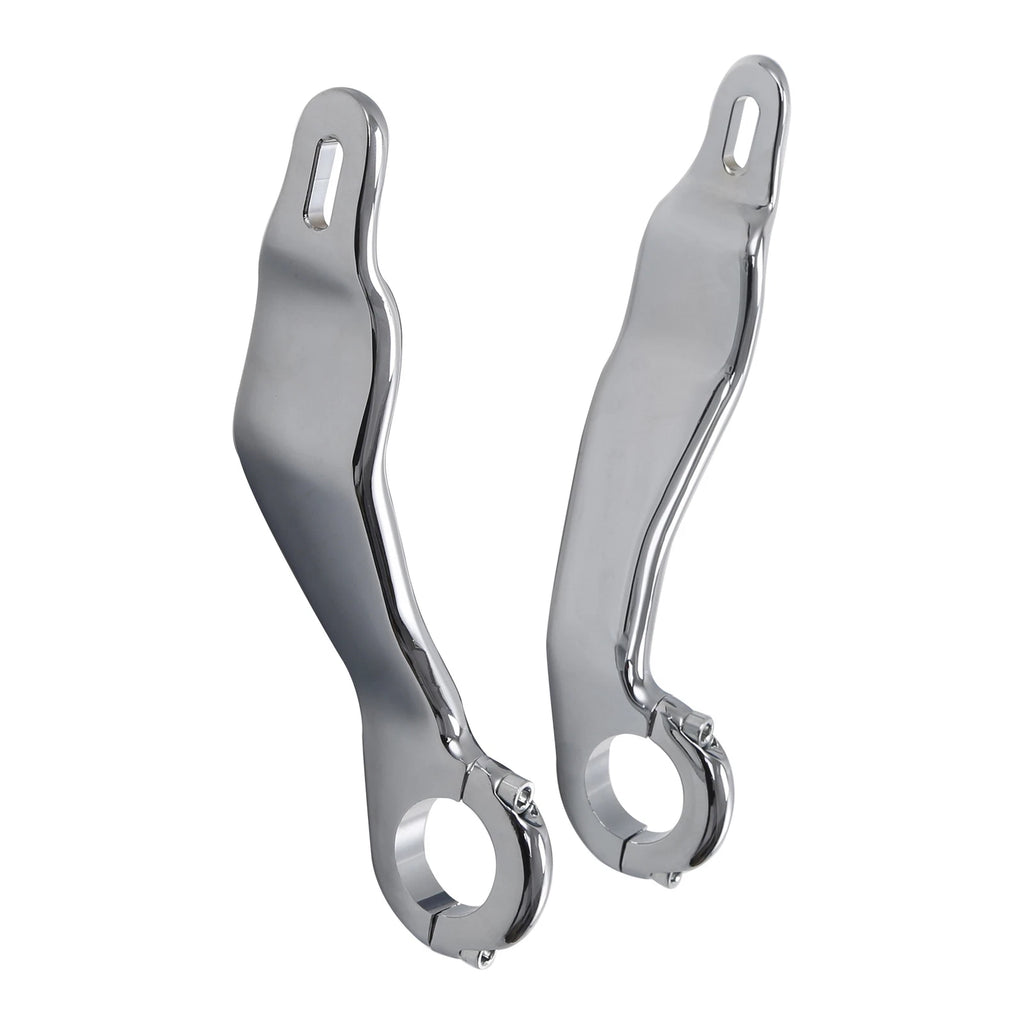 Chrome Fairing Support Bracket Mount Kit for Harley Road Glide (2015–2023)