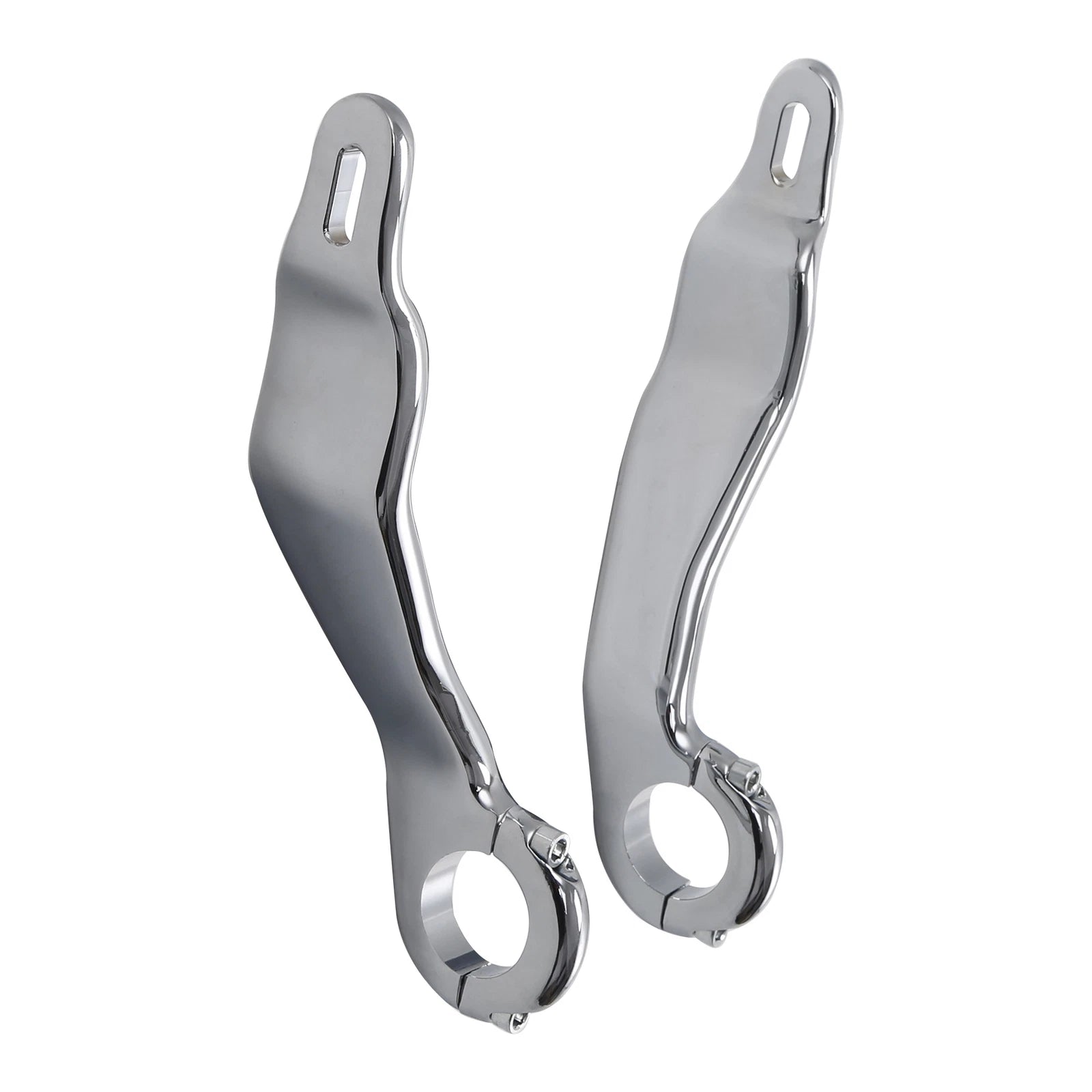 Chrome Fairing Support Bracket Mount Kit for Harley Road Glide (2015–2023)