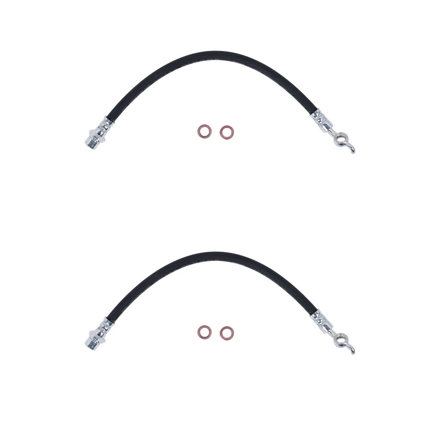 Set of 2 Front Brake Hydraulic Hoses for Lexus GS F GS200t GS350 GS450h