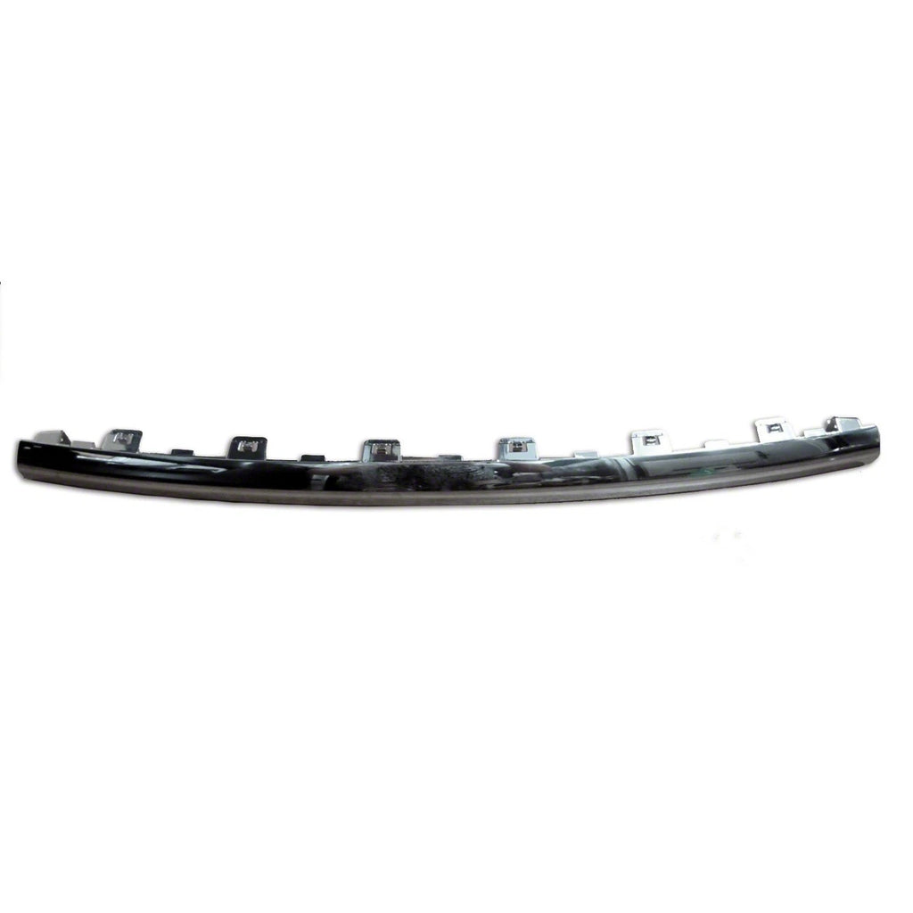 Replacement Chrome ABS Plastic Front Center Bumper Cover Molding Applique
