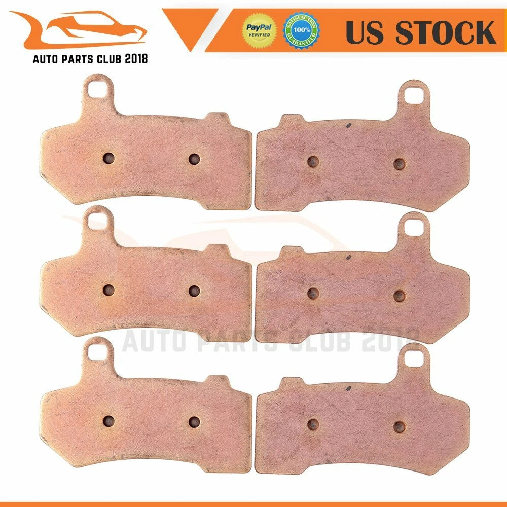 Sintered Brake Pads for Harley Road King Electra Glide V-Rod 
