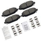 Set of 4 Rear Ceramic Brake Pads for Ram C/V, Chrysler Town & Country (2012–2015)