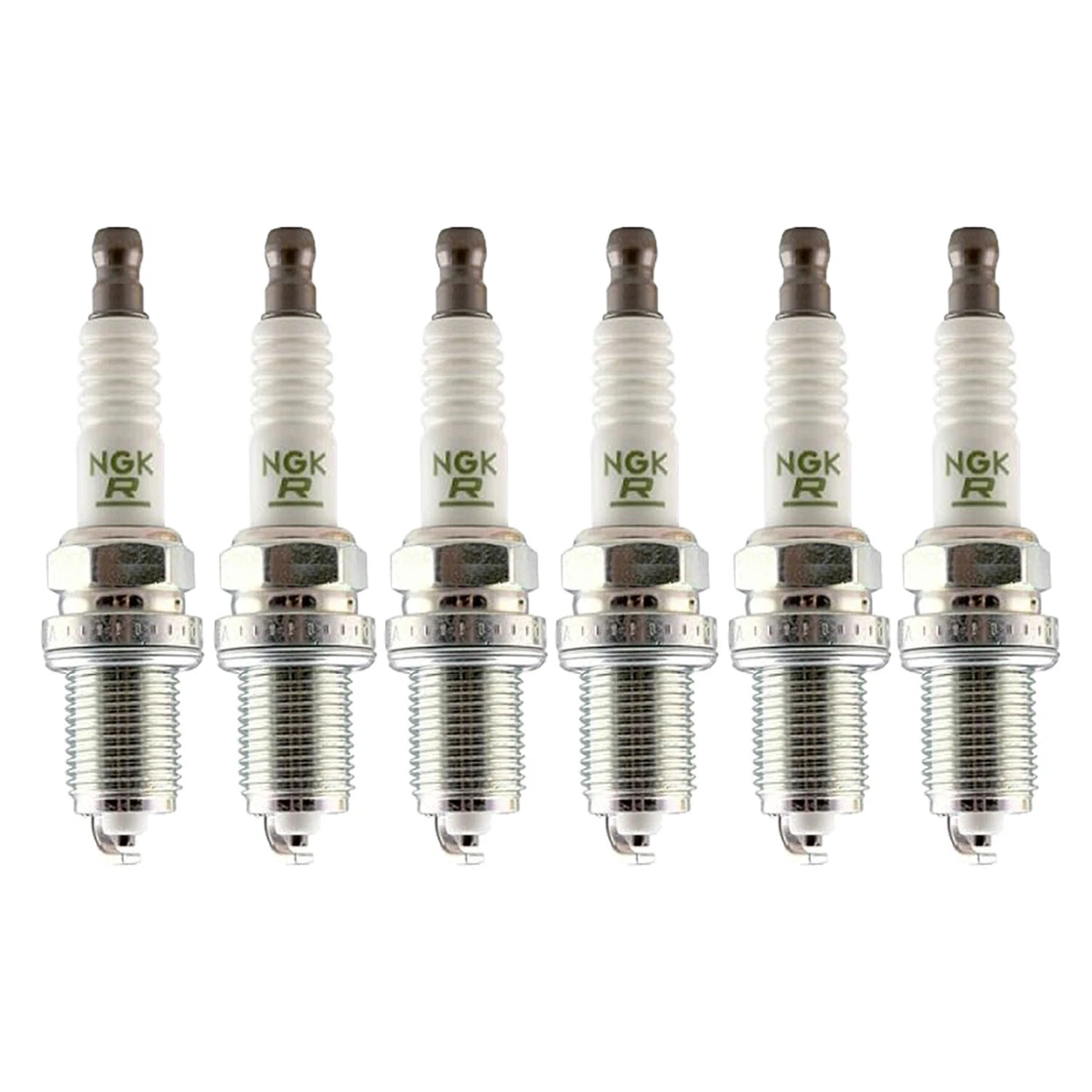 Set of 6 NGK Laser Platinum Spark Plugs PFR6X-11 for Audi A6 Q5 (2005–2012)