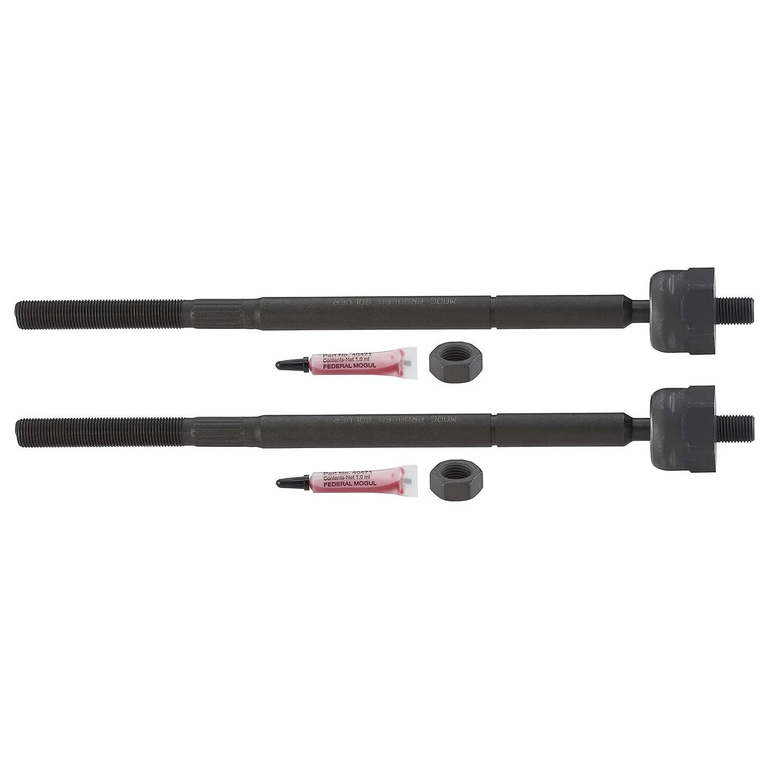 Set of 2 Front Inner Steering Tie Rod Ends for Dodge Dakota Durango (RWD)