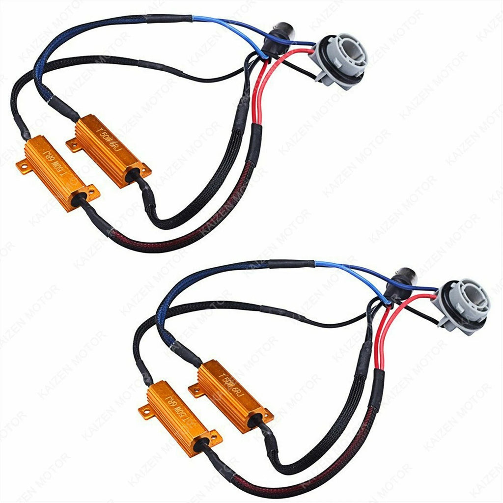 LED Hyper Flash Load Resistor Decoder for Turn Signal Light Canceller (50W)