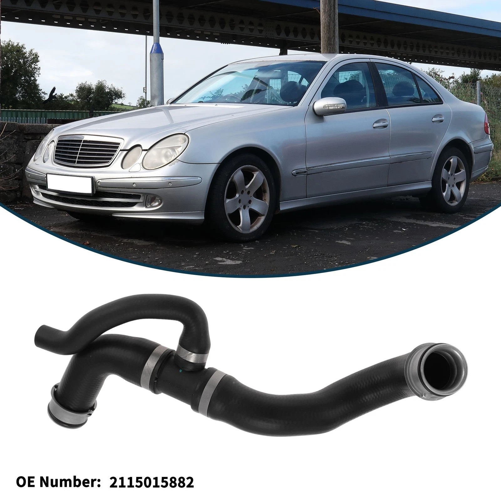 Radiator Hose for Mercedes-Benz E-Klasse (W211) E280 No. 2115015882