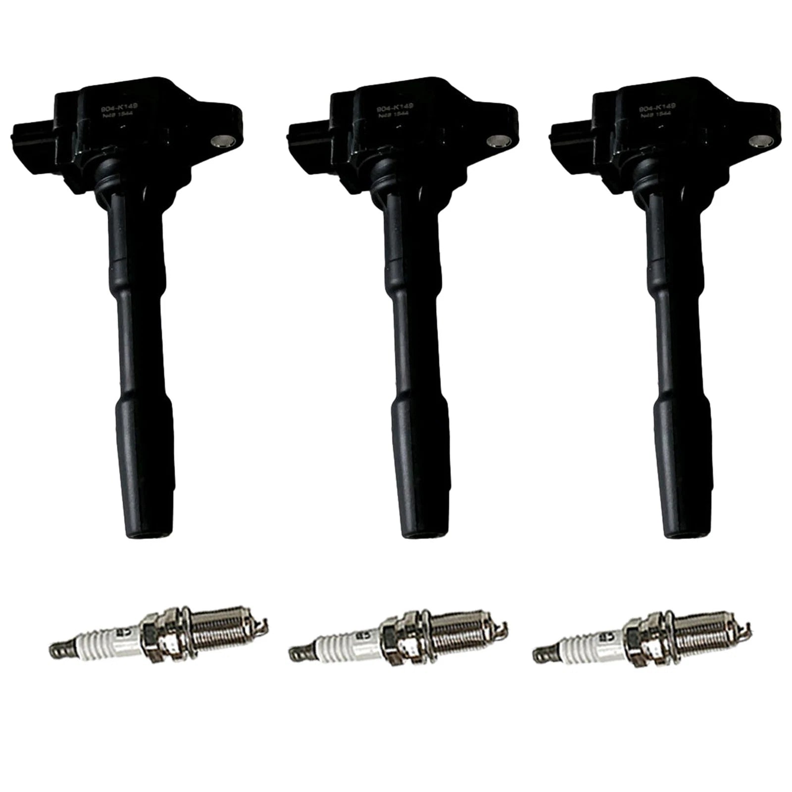 3X Ignition Coils & 3X Iridium Spark Plugs for Smart Fortwo (2016–2017)