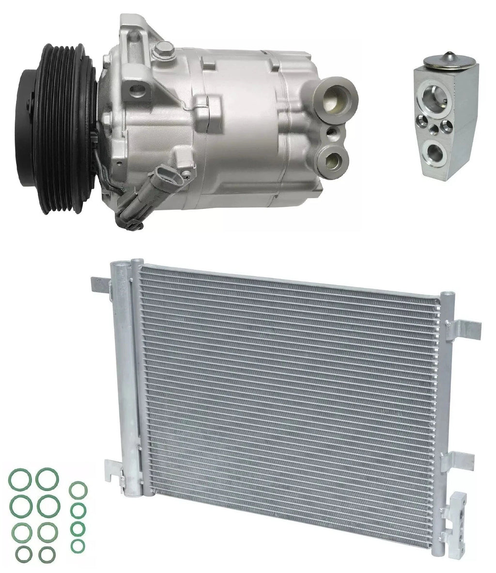 A C Compressor Kit With Condenser for Chevrolet HHR 2.4L (2009–2011)
