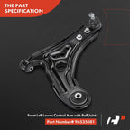 6X Front Control Arm, Sway Bar Link & Tie Rod End for Chevy Pontiac