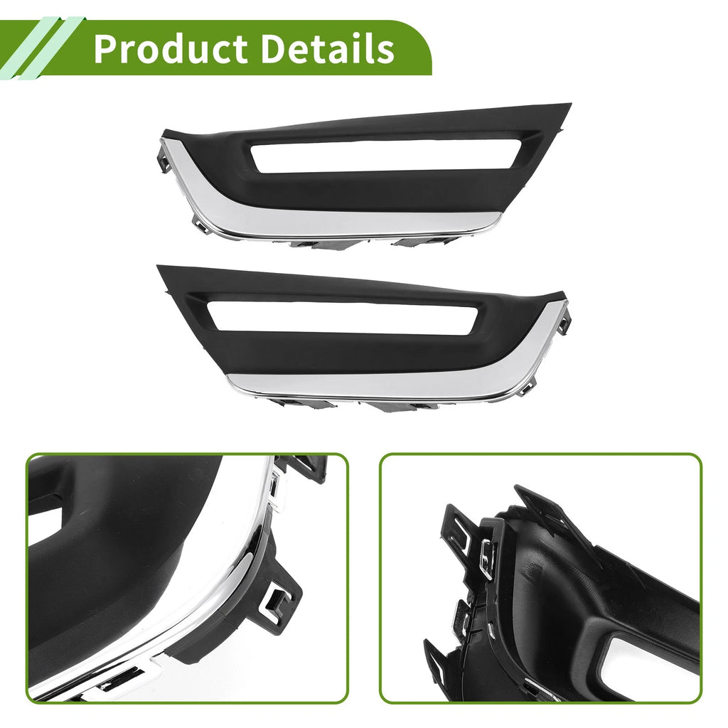 1 Pair Front Fog Light Grill for Honda CR-V (No. 71106TLYH01/71156TLYH01)