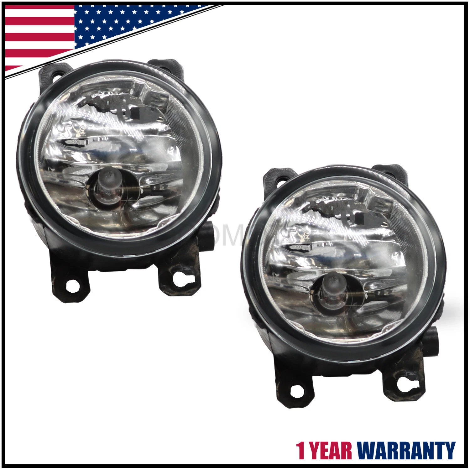 Fog Lights for Honda Civic (2016–2021) Driver & Passenger Side