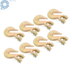 Set of 8 Clevis Grab Hooks for Flatbed Truck Trailer Tie Down