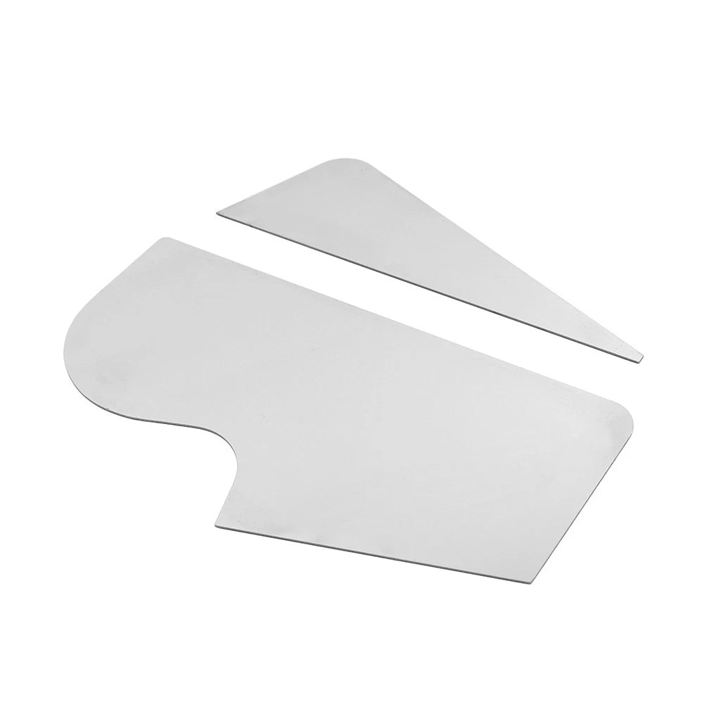 Silver Lower Fuel Tank Trim Covers for Harley V-Rod VRSCB VRSCA (2002–2006)