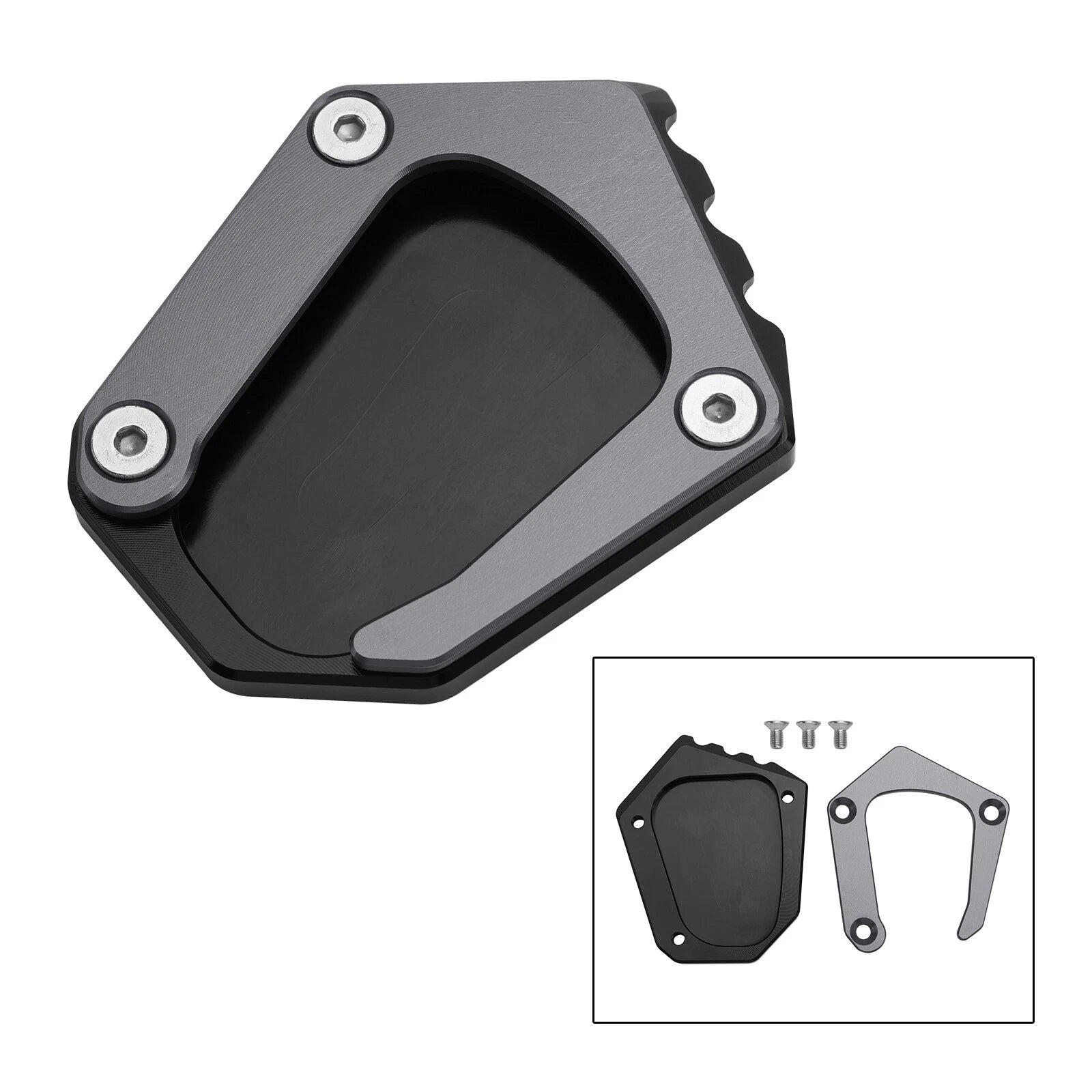 Kickstand Enlarger Plate Pad for BMW K1600 (2016–2022) A9